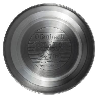 Чайник із нержавіючої сталі зі свистком і ручкою "soft touch" Ofenbach KM-100306 - 2,7 л