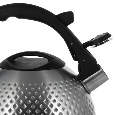 Чайник із нержавіючої сталі зі свистком і ручкою "soft touch" Ofenbach KM-100306 - 2,7 л