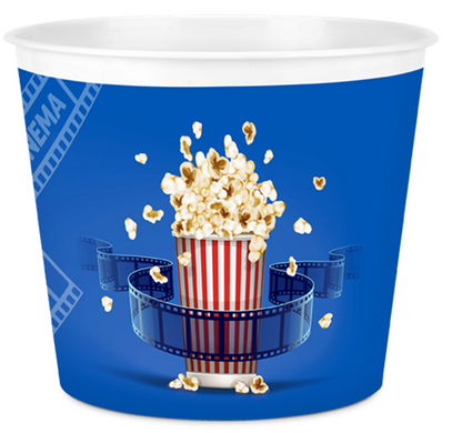 Відро для попкорну Titiz Plastik AP-9225-3D - Cinema 3D