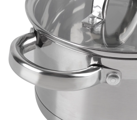 Каструля-сотейник з нержавіючої сталі Premium Bohmann BH 1024 - 4л/24см