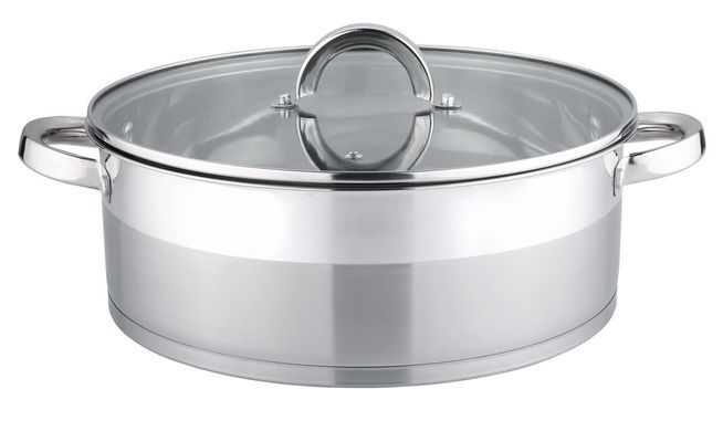 Каструля-сотейник з нержавіючої сталі Premium Bohmann BH 1024 - 4л/24см