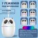 Зволожувач повітря A10 3-in-1 Humi Mute Light 220ml Pink Білий