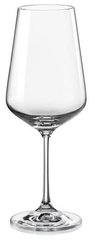Набір бокалів для вина Bohemia Sandra 40728/00000/550 (550 мл, 6 шт)