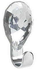 Гачок Spirella Jewel діамант 10.10672 - 6.5x3 см, Прозорий