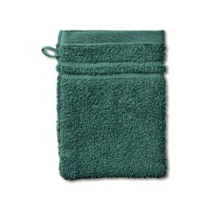 Рушник-рукавичка для обличчя KELA Leonora, соснова зелень, 15х21 см (23452)