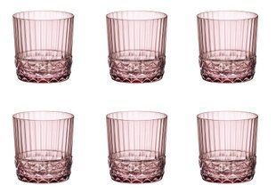 Набор стаканов для виски Bormioli Rocco America'20s Lilac Rose 122153BBC121990 - 370 мл, 6 шт