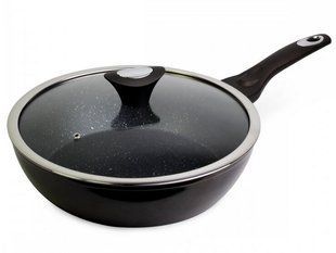 Сотейник Kamille Black marble KM-4105 - &Oslash;28см