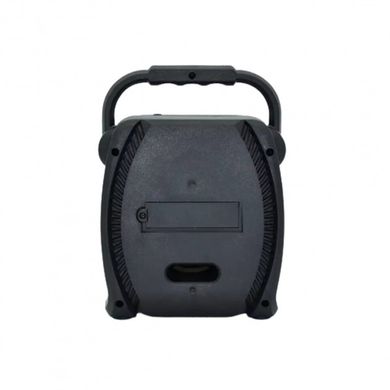 Колонка мини-чемодан от сети и от аккумулятора с USB, SD, FM, AUX, Bluetooth, светомузыкой и ручкой Atlanfa ZQS1411 - 22см*17.5см*10.5см, 5 Вт