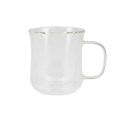 Набор стеклянных чашек Bergner Coffee & tea lovers (BG-20115-MM) - 230 мл, 2 шт