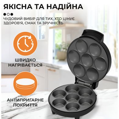 Кексниця для випікання маффінів Sokany SK-08004 з антипригарним покриттям, сталь