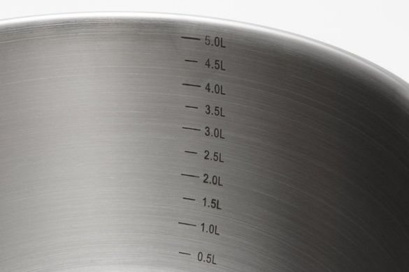 Каструля із нержавіючої сталі зі скляною кришкою GIPFEL ERA 1379 (24 см) - 5.5 л