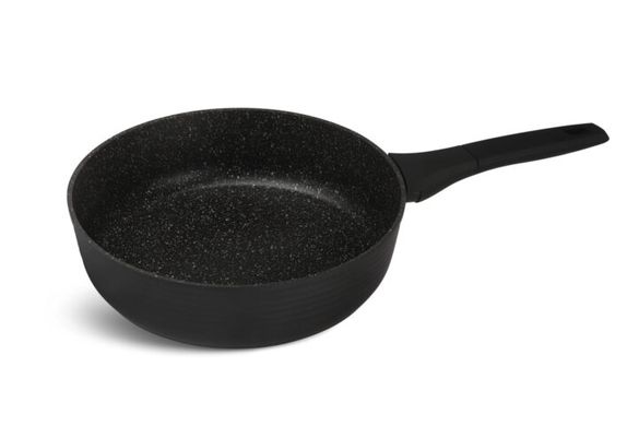 Набор посуды черный с мраморным покрытием Edenberg EB-5643 + кухонные принадлежности