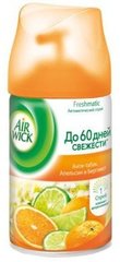 Сменный аэрозольный баллон к Air Wick Freshmatic Анти-табак Апельсин и бергамот 250 мл (4607109402221)