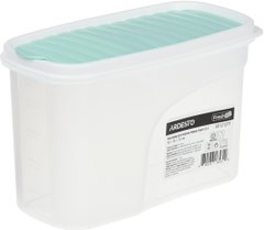 Контейнер для сипучих продуктів Ardesto Fresh (AR1212TP) - 1.2 л, Блакитний