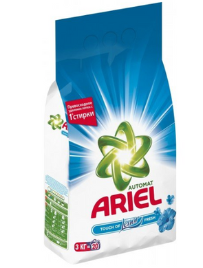 Стиральный порошок Ariel Автомат Touch of Lenor Fresh 3 кг (5413149601413)
