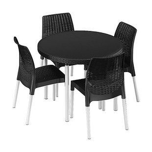 Комплект садових меблів Keter Jersey set, сірий, Сірий