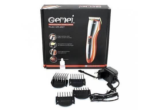 Машинка для стрижки волосся акумуляторна Gemei GM-6027