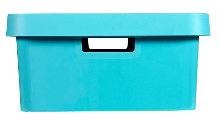 Коробка с крышкой "Инфинити" Curver 01718 - 30л, бирюза