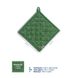Прихватка KELA Cora (12819) - 20x20 см, зеленый узор