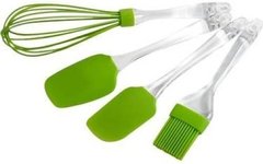 Набір кухонного приладдя Maestro MR1590 з - 4 предмети (зелений)