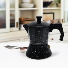 Гейзерна кавоварка індукційне дно Maestro MR-1667-3 чашки 150мл