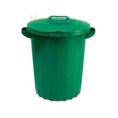 Мусорный контейнер (бак) Curver (90 л) 02974, Зеленый