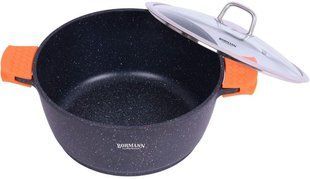 Кастрюля с мраморным покрытием Bohmann BH 7350-36 MRB - 36 см, 13 л