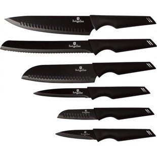 Набір ножів Berlinger Haus Black Silver Collection BH 2594 - 6 предметів