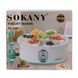 Йогуртниця електрична Sokany Yogurt Maker з баночками і таймером