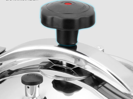 Комплект скороварки Bohmann BH 3509: герметичная и стеклянная крышки