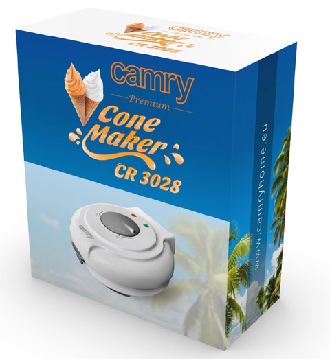 Camry CR 3028 - тонкі вафлі та трубочки